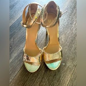 J Lo, Jennifer Lopez heels, size 7M - 37 1/2
